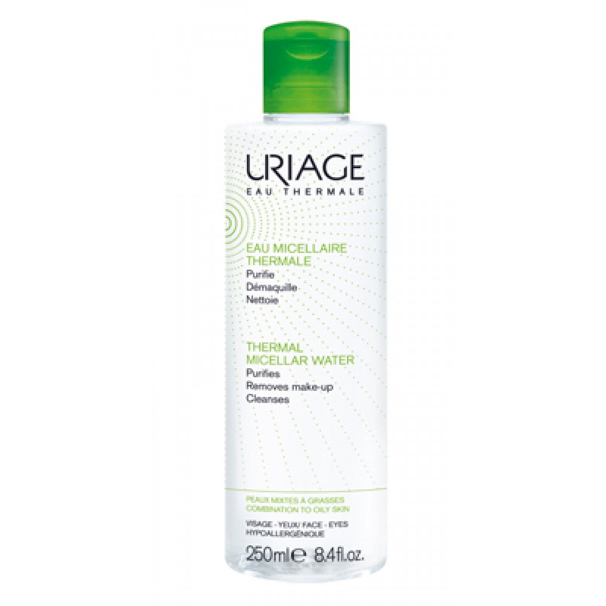 URIAGE AGUA TERMAL MICELAR P. MIXTAS A GRASAS 500ML