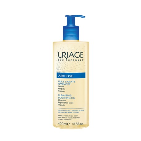 URIAGE XÉMOSE ACEITE LIMPIADOR CALMANTE BAÑO 400ML