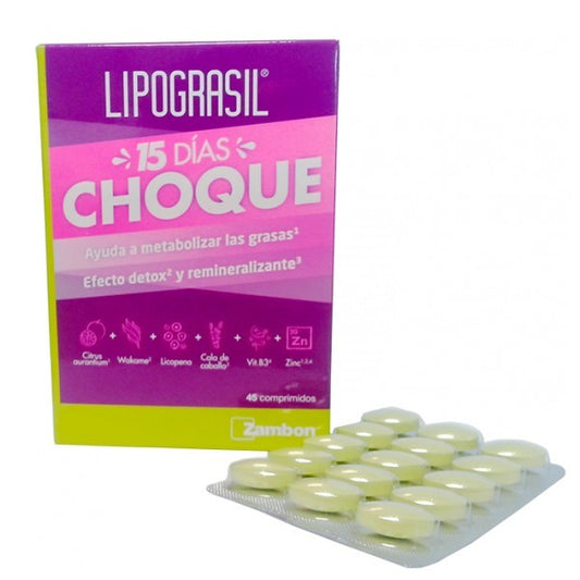 LIPOGRASIL 15 DÍAS CHOQUE 45 COMP
