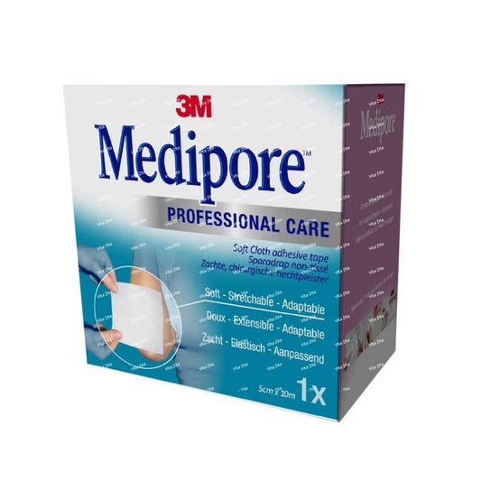 MICROPORE PROFESSIONAL CARE ESPADADRAPO QUIRURGICO 2,5CM X 5