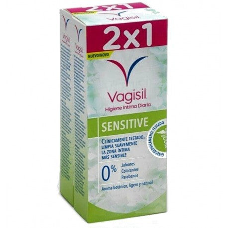 DUPLO VAGISIL SENSITIVE HIGIENE INTIMA 250ML