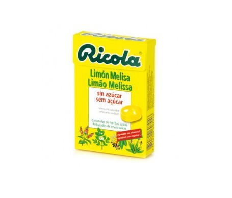 RICOLA CARAMELOS LIMÓN MELISSA