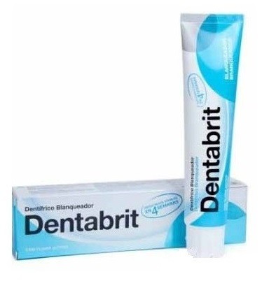 DENTABRIT BLANQUADOR DENTIFRICO CON FLÚOR ACTIVO 125 ML