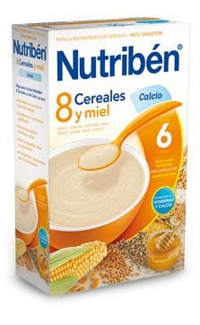 NUTRIBÉN 8 CEREALES Y MIEL CON CALCIO