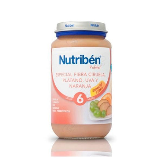 NUTRIBÉN POTITO ESPECIAL FIBRA Y FRUTA 6 M 250 GR