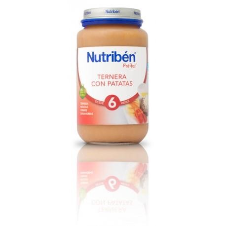 NUTRIBÉN POTITO TERNERA CON PATATAS 6 MES 250 G