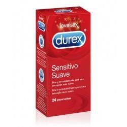 DUREX SENSITIVO SUAVE 12 PRESERVATIVOS FINOS