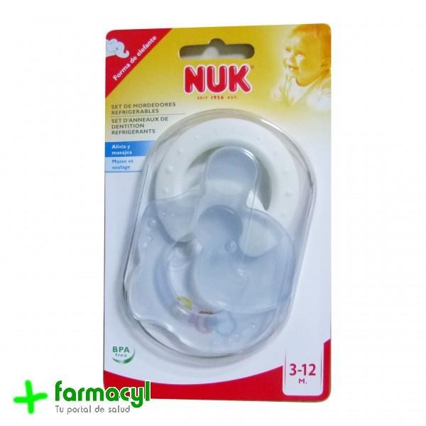 NUK SET DE MORDEDORES REFRIGERABLES 3+ MESES