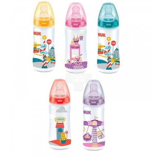 NUK BIBERON GRANDE 0-6 MESES SILICONA TALLA M