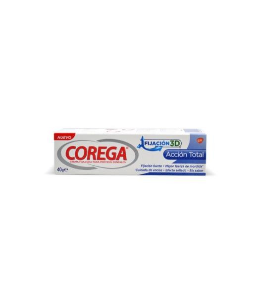 COREGA CREMA FIJADORA 3D ACCIÓN TOTAL 40 G