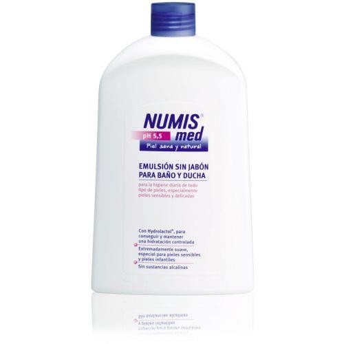 NUMIS PH 5,5 EMULSIÓN SIN JABÓN PARA BAÑO Y DUCHA 1000 ML