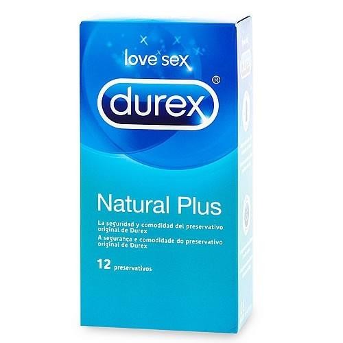 DUREX NATURAL PLUS 12 PRESERVATIVOS