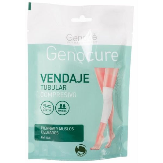 GENOCURE VENDAJE TUBULAR COMPRESIVO PIERNAS Y MUSLOS DELGADOS