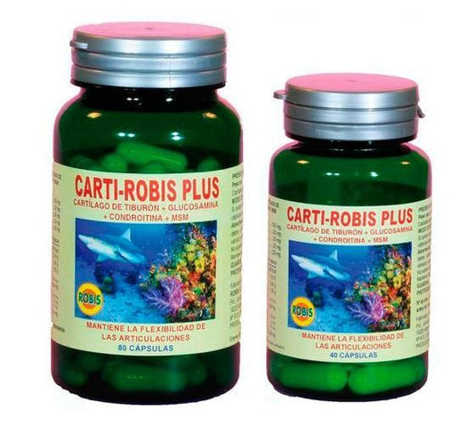 CARTI - ROBIS PLUS 1 BOTE GRANDE + 1 MEDIANO 80 CÁPSULAS