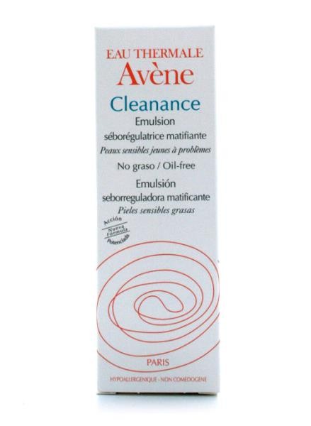 AVÈNE CLEANANCE EMULSIÓN SEBORREGULADORA MATIFICANTE 40 ML
