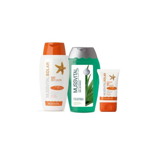 MUSSVITAL GEL DE BAÑO + PRODUCTO DE REGALO CON PROTECCIÓN SOLAR