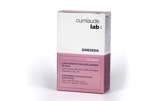 CUMLAUDE LAB: GINESEDA COMPLEMENTO CON ISOFLAVONAS DE SOJA 30 CÁPSULAS