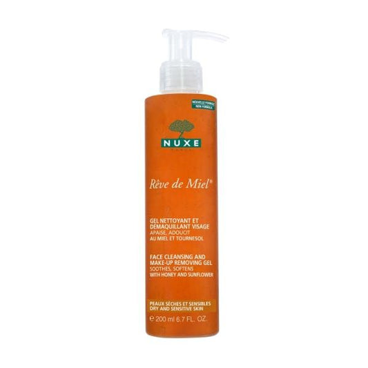 NUXE REVÉ DE MIEL GEL DESMAQUILLANTE Y GEL LIMPIADOR  200 ML