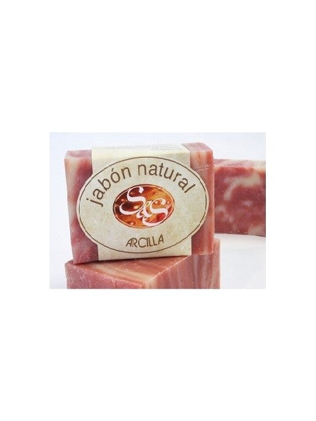 PASTILLA DE JABÓN NATURAL CON ARCILLA 100 GR
