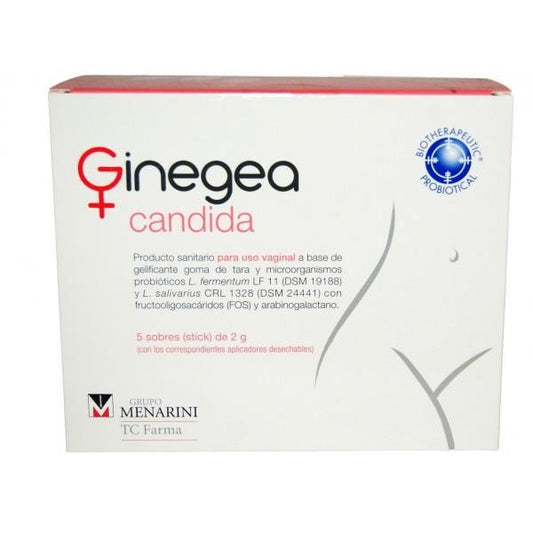 GINEGEA CANDIDA 5 SOBRES (STICK) DE 2 G
