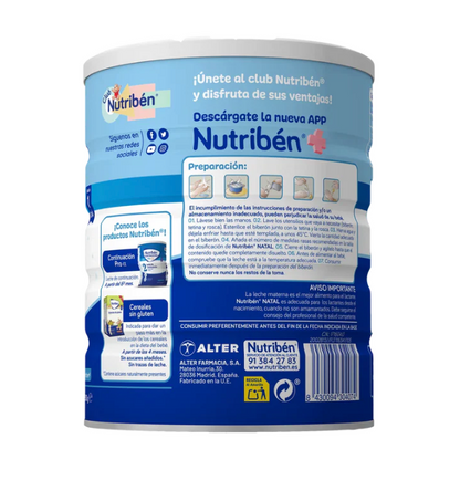 NUTRIBÉN LECHE NATAL 1 800 G